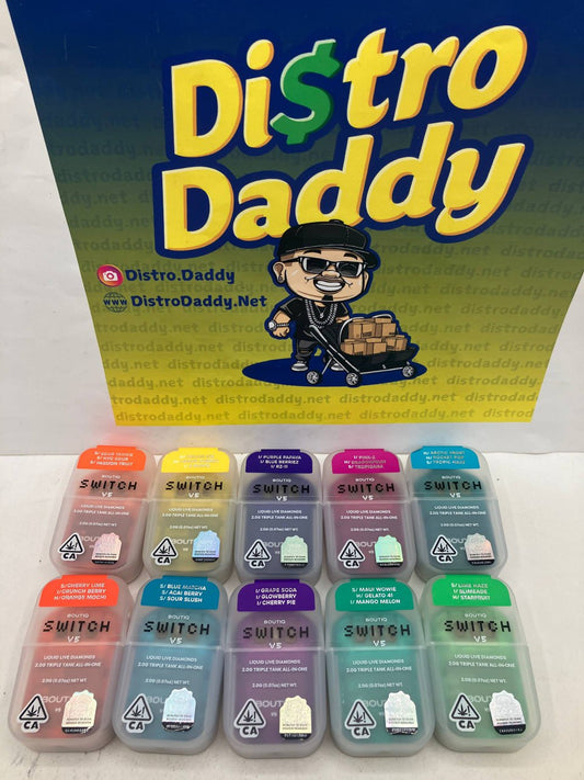 Boutiq Switch V5 2G Triple Tank Disposables ⚡️