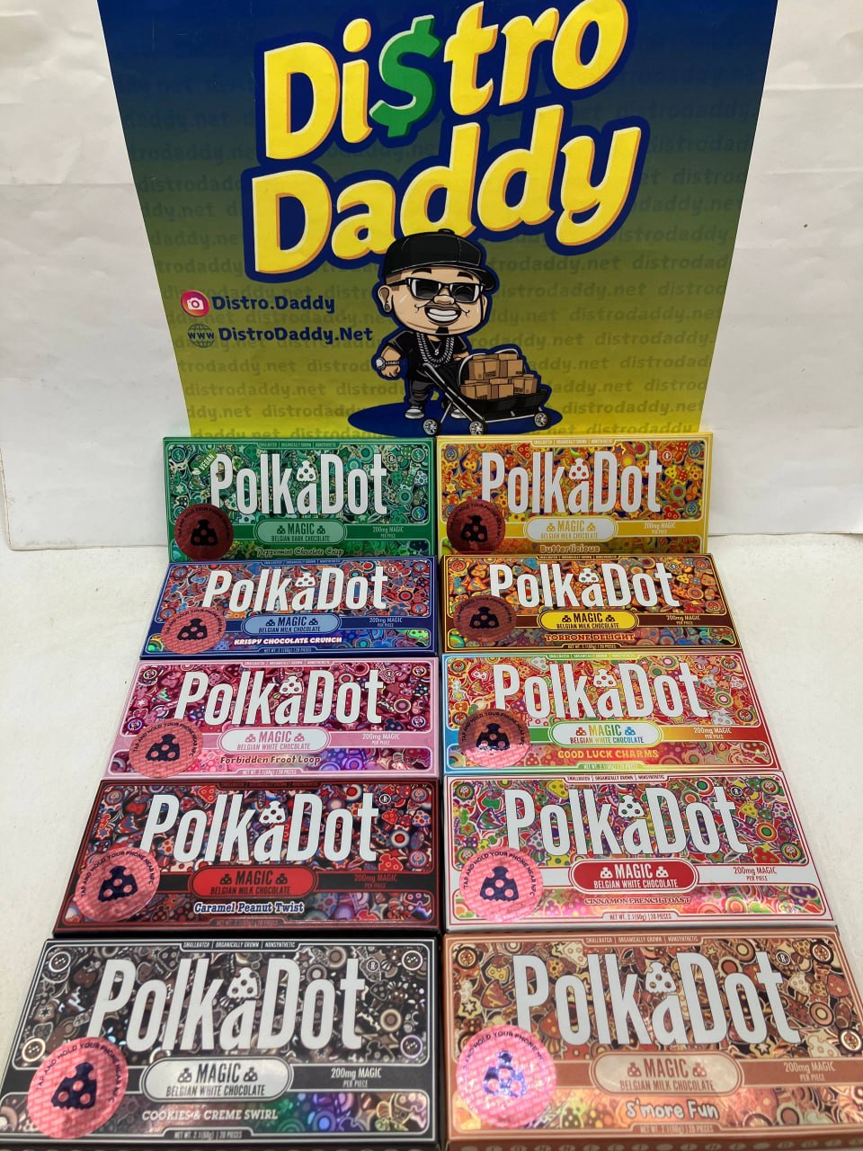 PolkaDot Shroom Bars